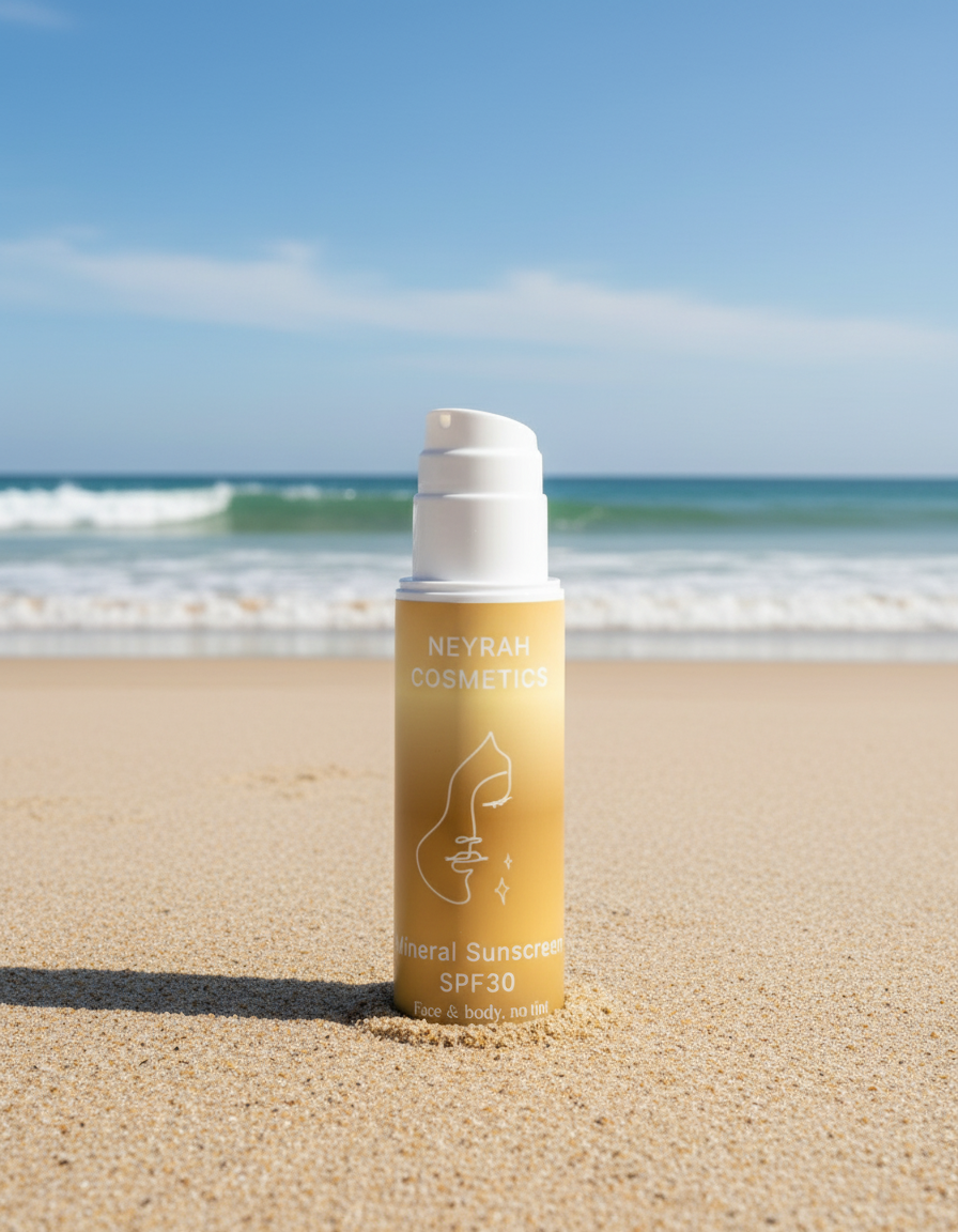 Mineral Sunscreen SPF30 for Face & Body, no tint
