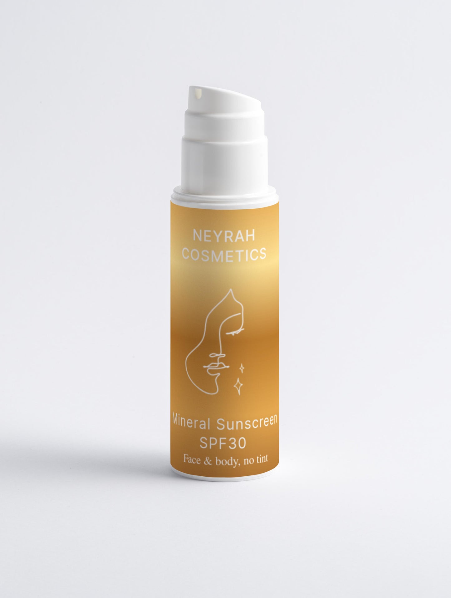 Mineral Sunscreen SPF30 for Face & Body, no tint